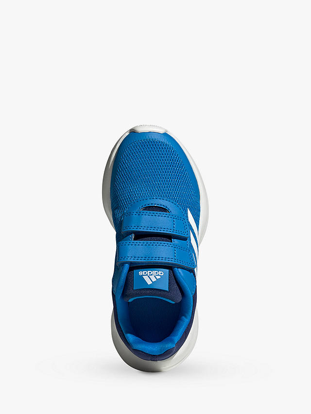 adidas Kids' Tensaur Run Trainers, Blue Rush/Core White/Dark Blue
