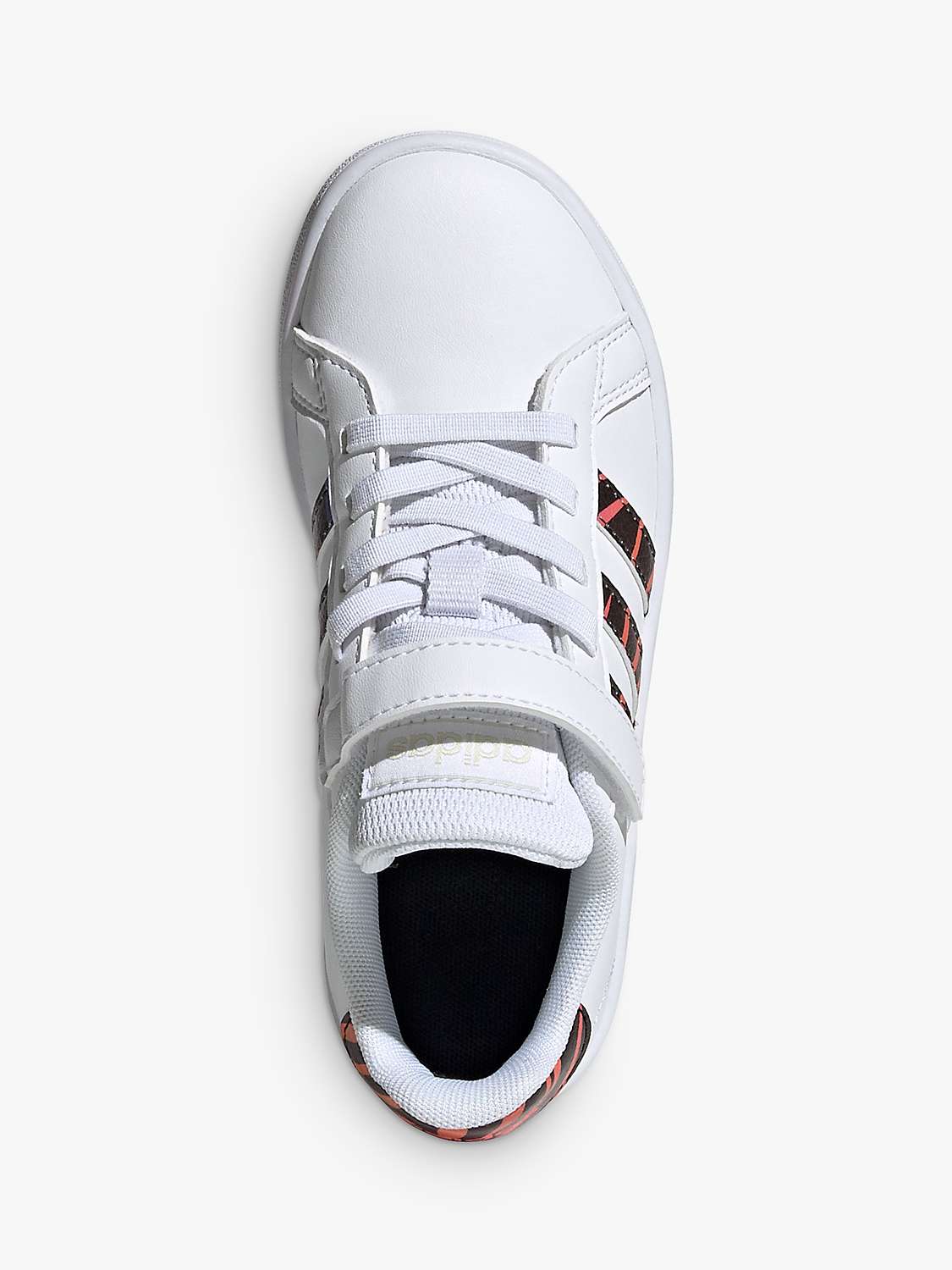 Buy adidas Children's Grand Court Riptape Trainers Online at johnlewis.com
