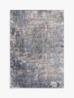John Lewis Bold Abstract Rug, Navy, L290 x W200 cm