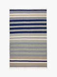 John Lewis Ottoman Stripe Coastal Rug, L240 x W170 cm