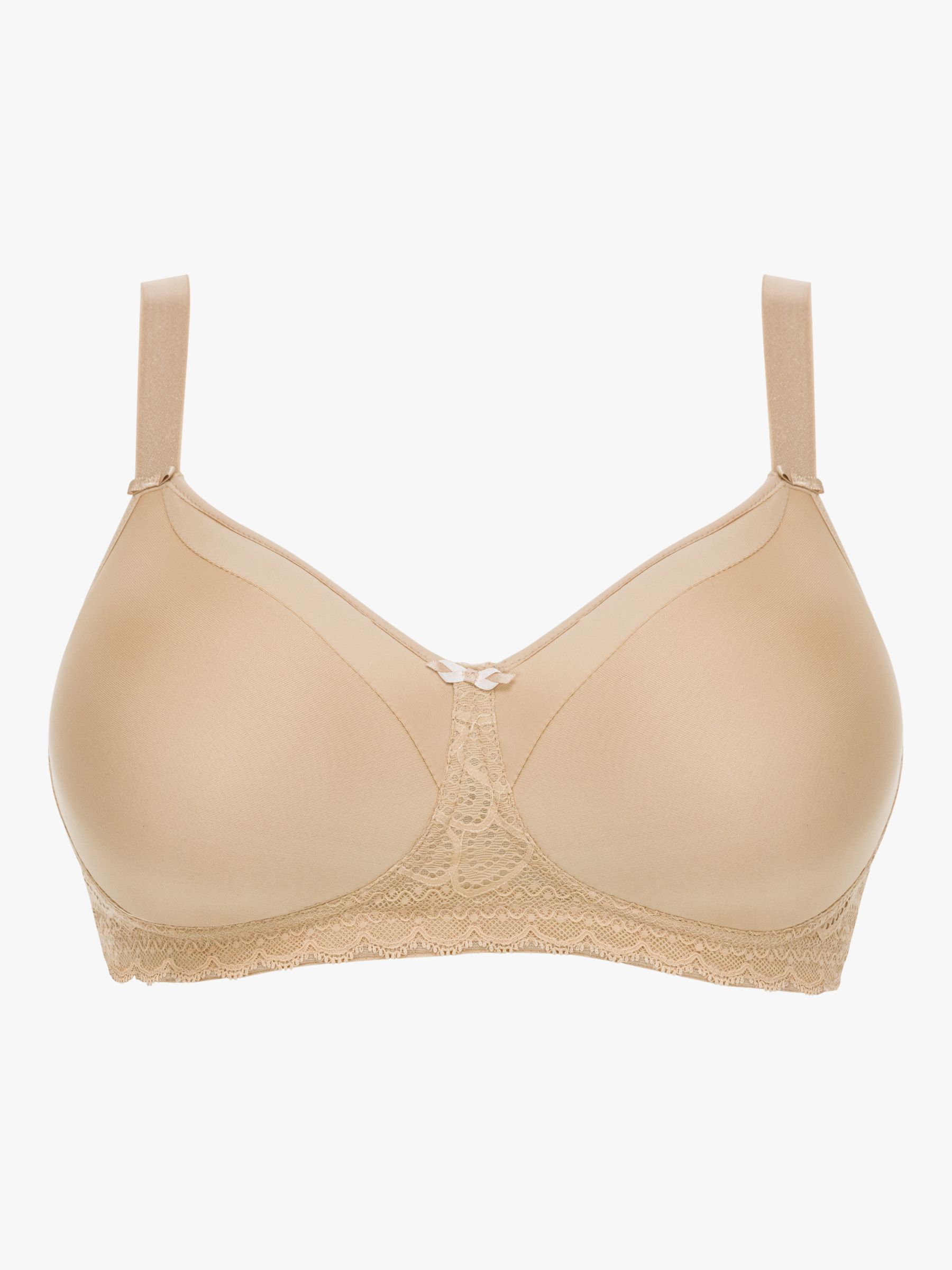 Chantelle Absolute Comfort Memory Foam Non Wired Bra, White at John Lewis &  Partners