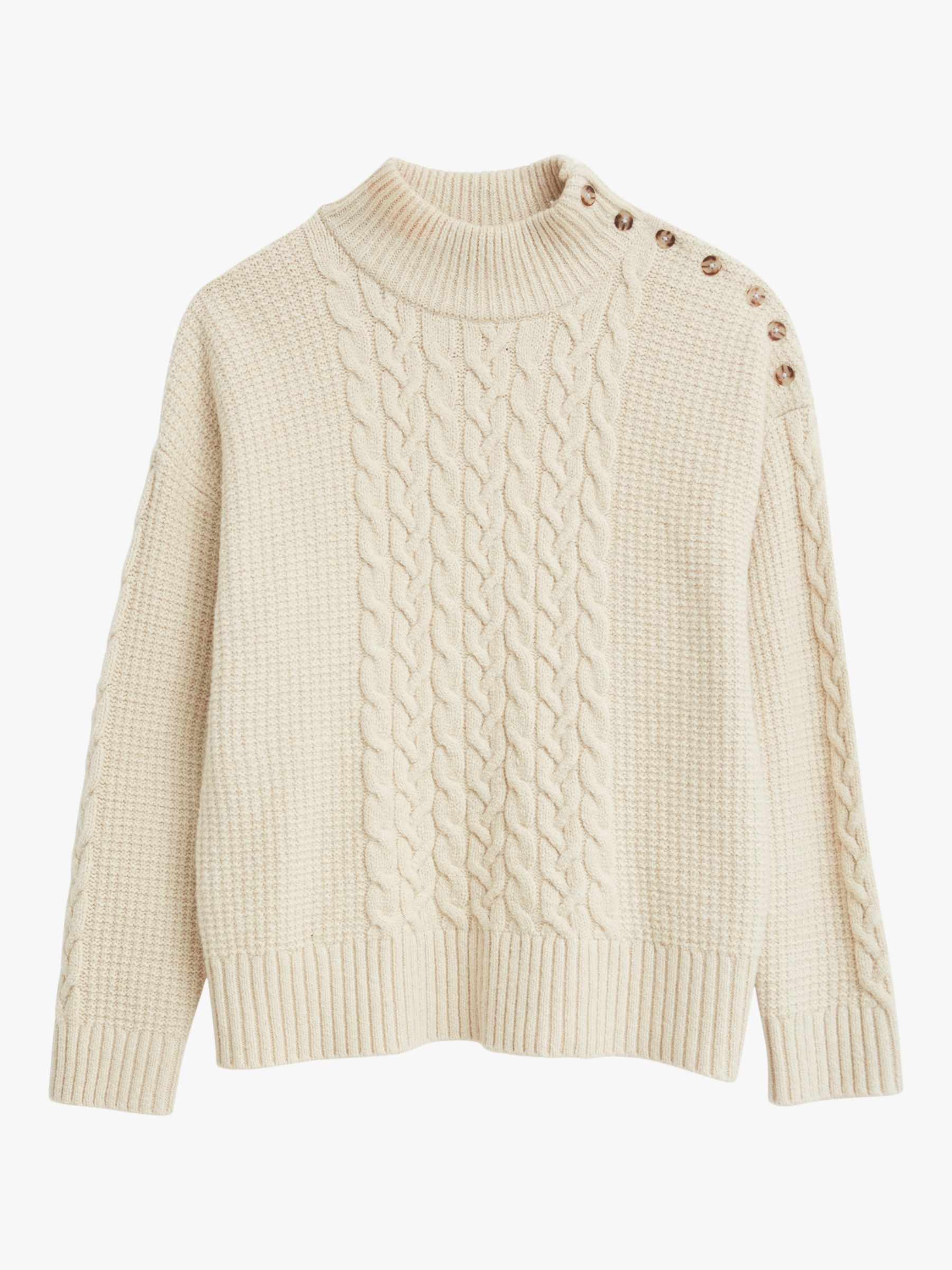 White Stuff Clary Cable Knit Jumper