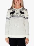 The Little Tailor Ladies Fairisle Christmas Jumper