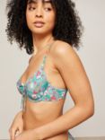 AND/OR Paisley Soft Cup Bikini Top, Mint