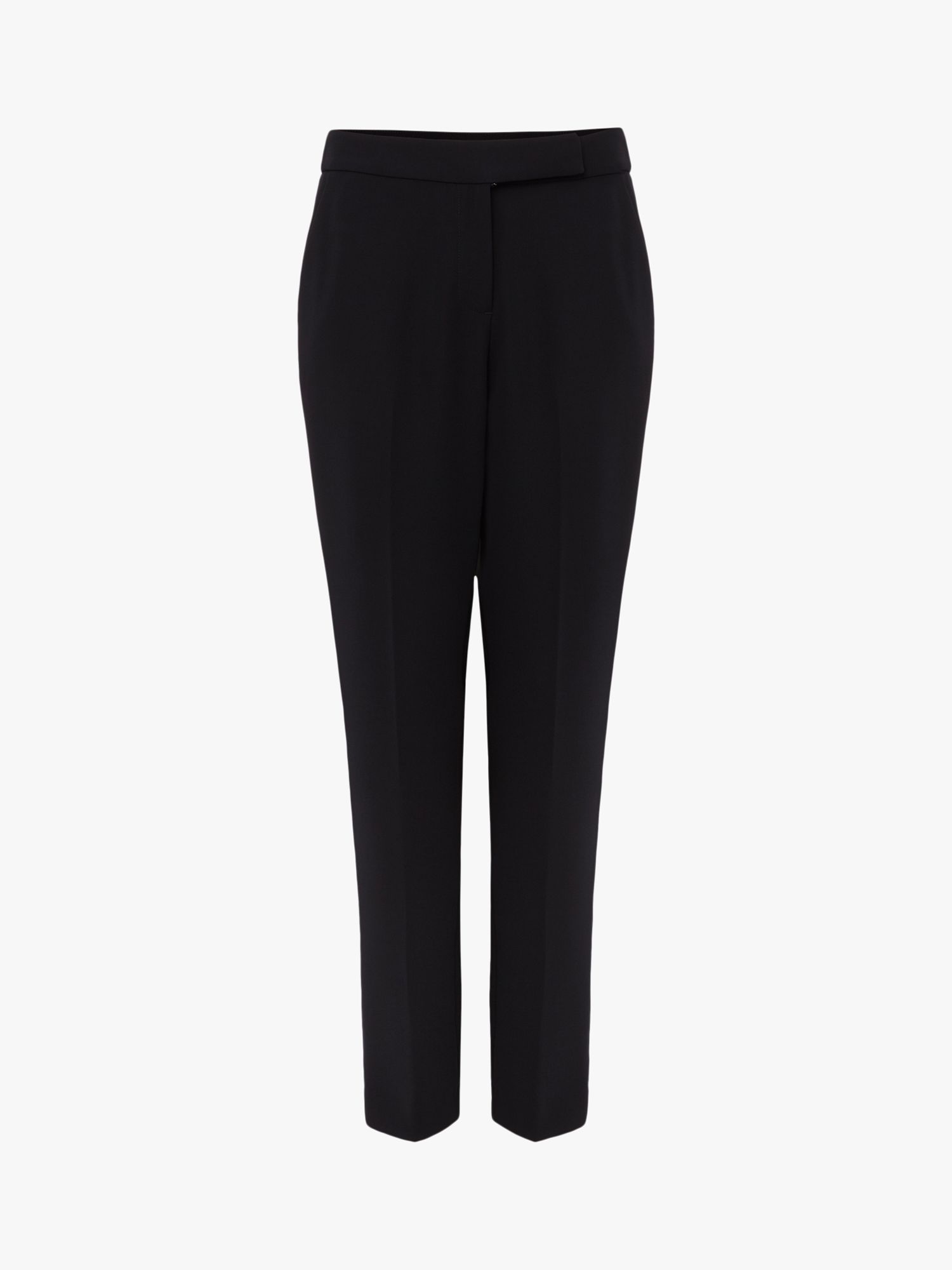 Hobbs Abigail Tapered Trousers, Navy Blue at John Lewis & Partners