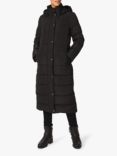 Hobbs Tarianna Puffer Long Coat, Black