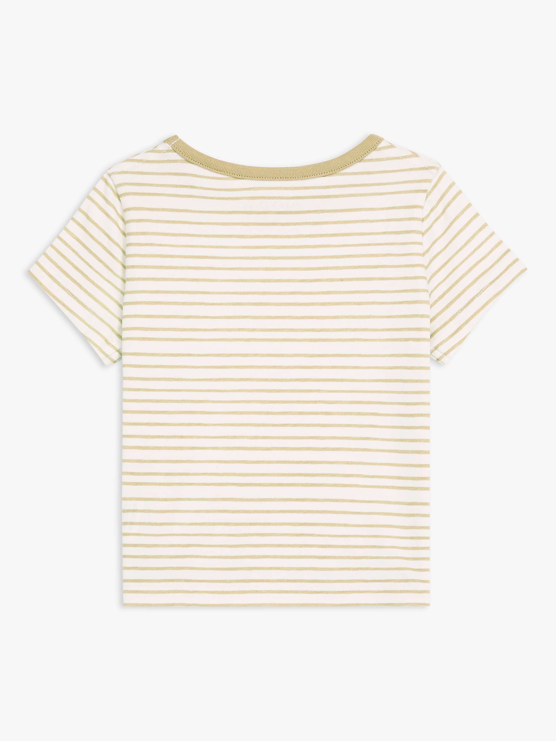 Buy John Lewis ANYDAY Baby Stripe T-Shirt, Neutral Online at johnlewis.com