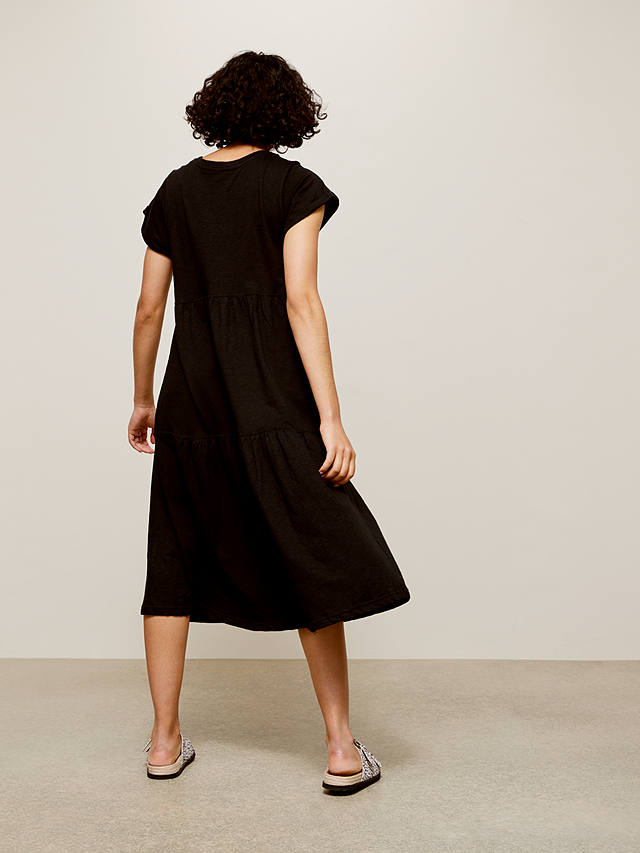 AND/OR Bernie Cotton Jersey Dress, Black
