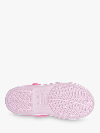 Crocs Kids' Crocband Sandals, Ballerina Pink