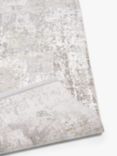 John Lewis Distressed Waterfall Rug, Metallic