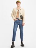 Levi's 501 Button Fly Crop Jeans, Orinda Troy Horse