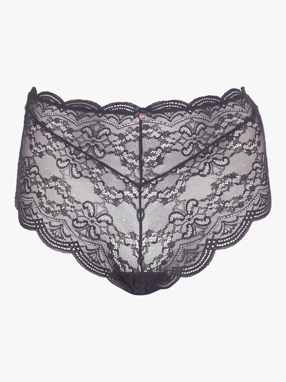 Buy Oola Lingerie Scallop Lace Short Knickers Online at johnlewis.com