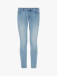 7 For All Mankind Skinny Crop Jeans, Light Blue