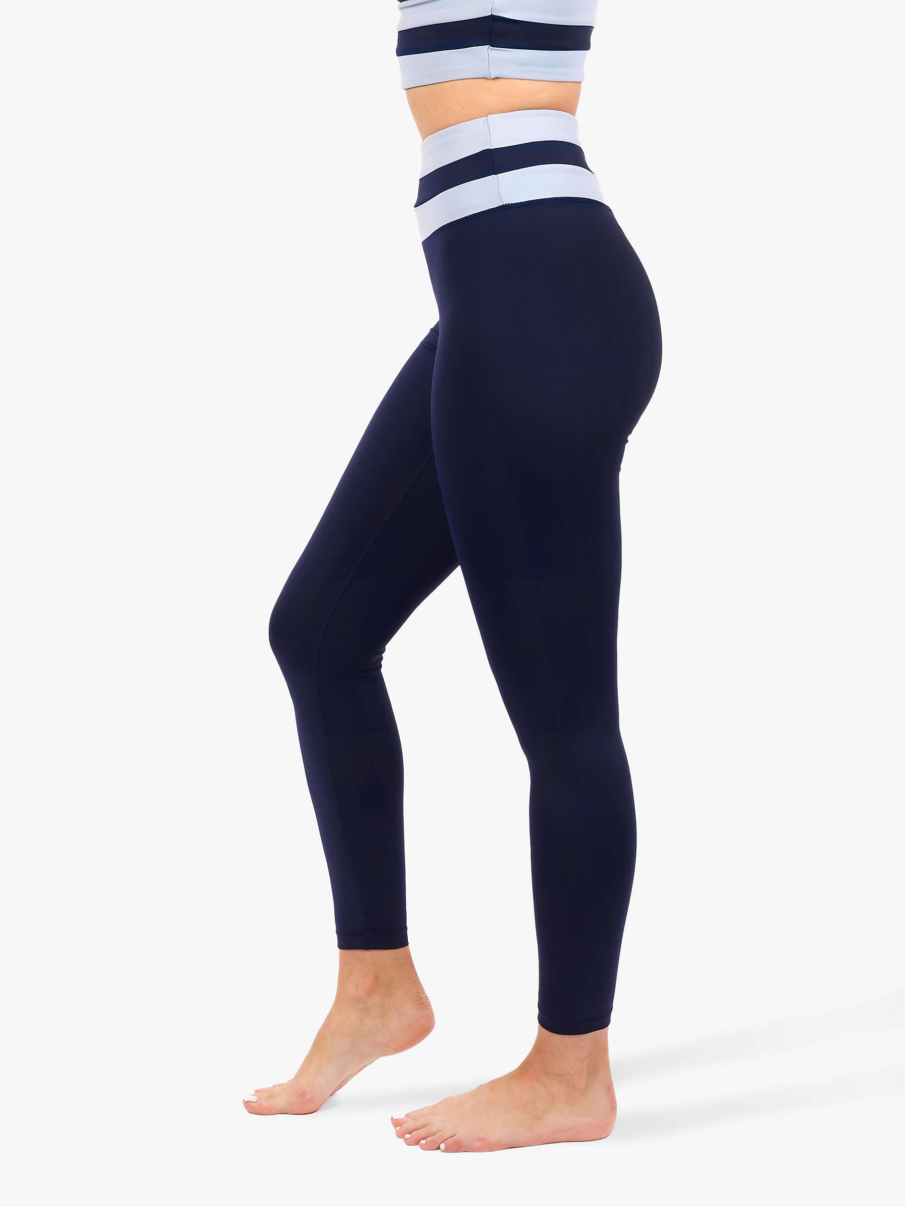Buy Zozimus Go To High Waisted Leggings, Navy Online at johnlewis.com