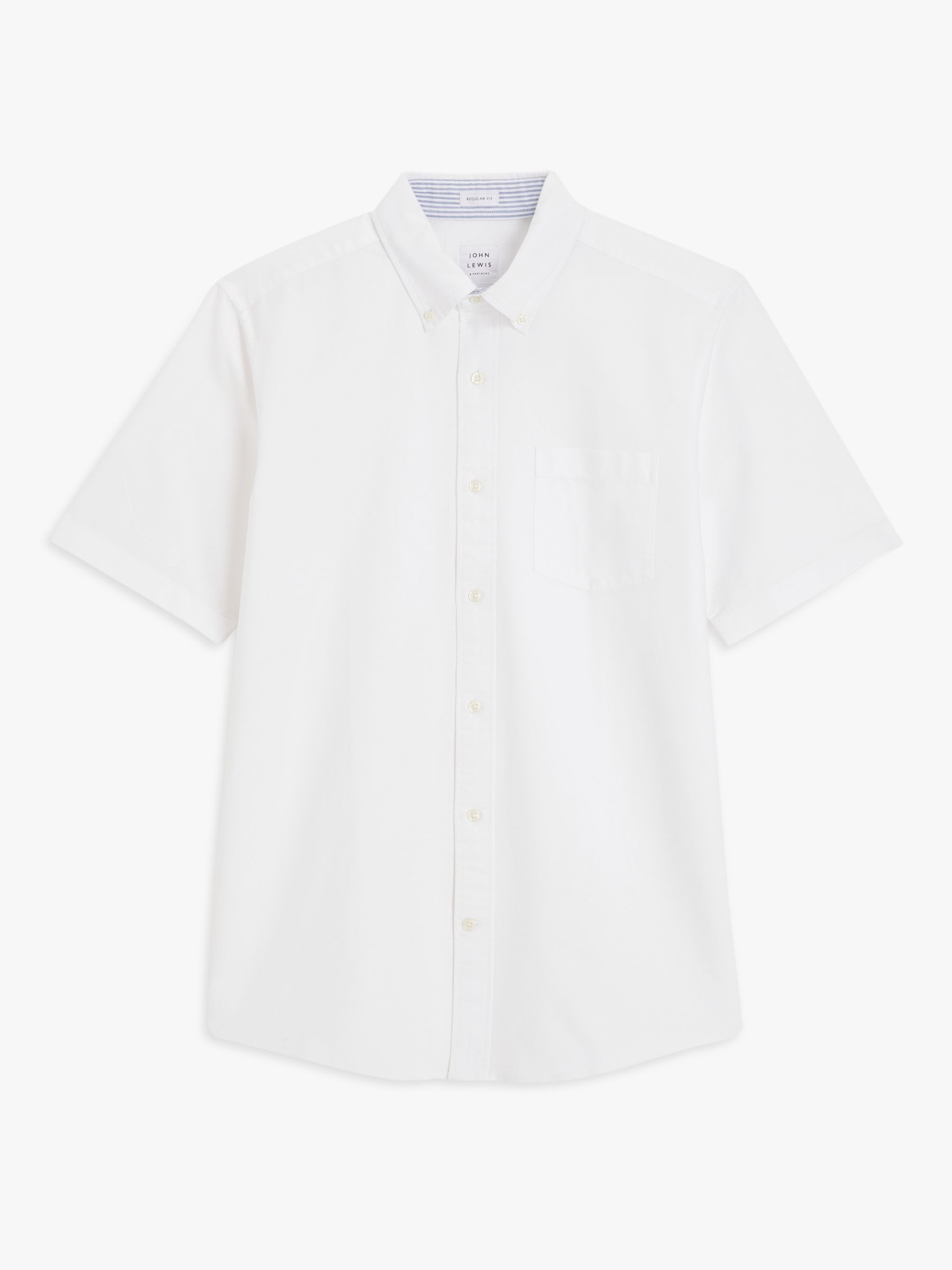 Buy John Lewis Regular Fit Short Sleeve Shirt Online at johnlewis.com