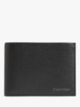 Calvin Klein Warmth Bi-Fold Leather Wallet, Black