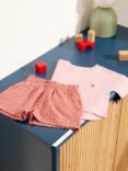 ANYDAY John Lewis & Partners Baby Flamingo T-Shirt & Shorts Set, Pink