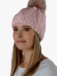 HotSquash Wool Blend Pom Pom Beanie Hat