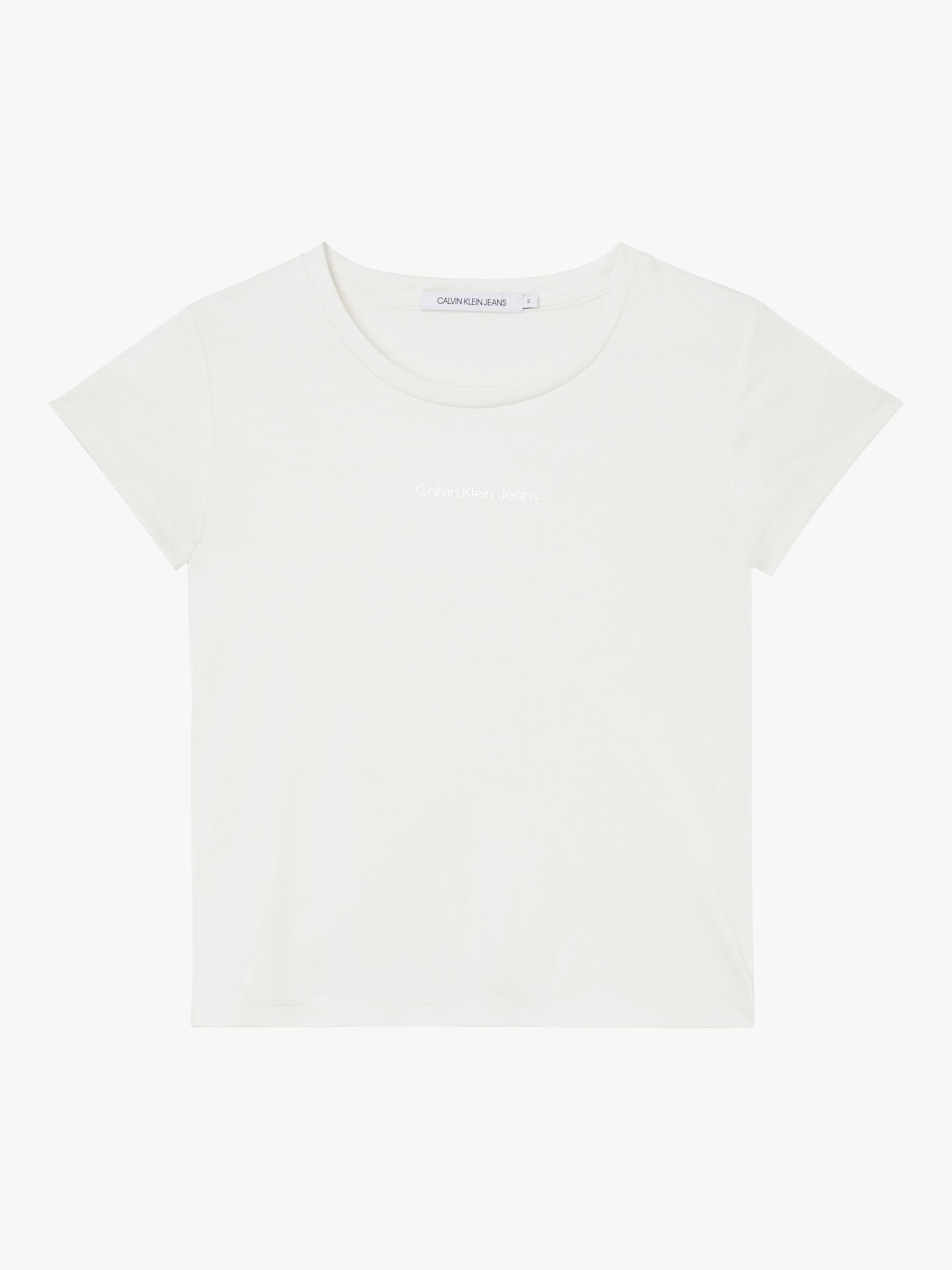 Calvin Klein Jeans Slim Fit T-Shirt, Pearlised White