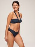 Seafolly Plain Halterneck Twist Bikini Top