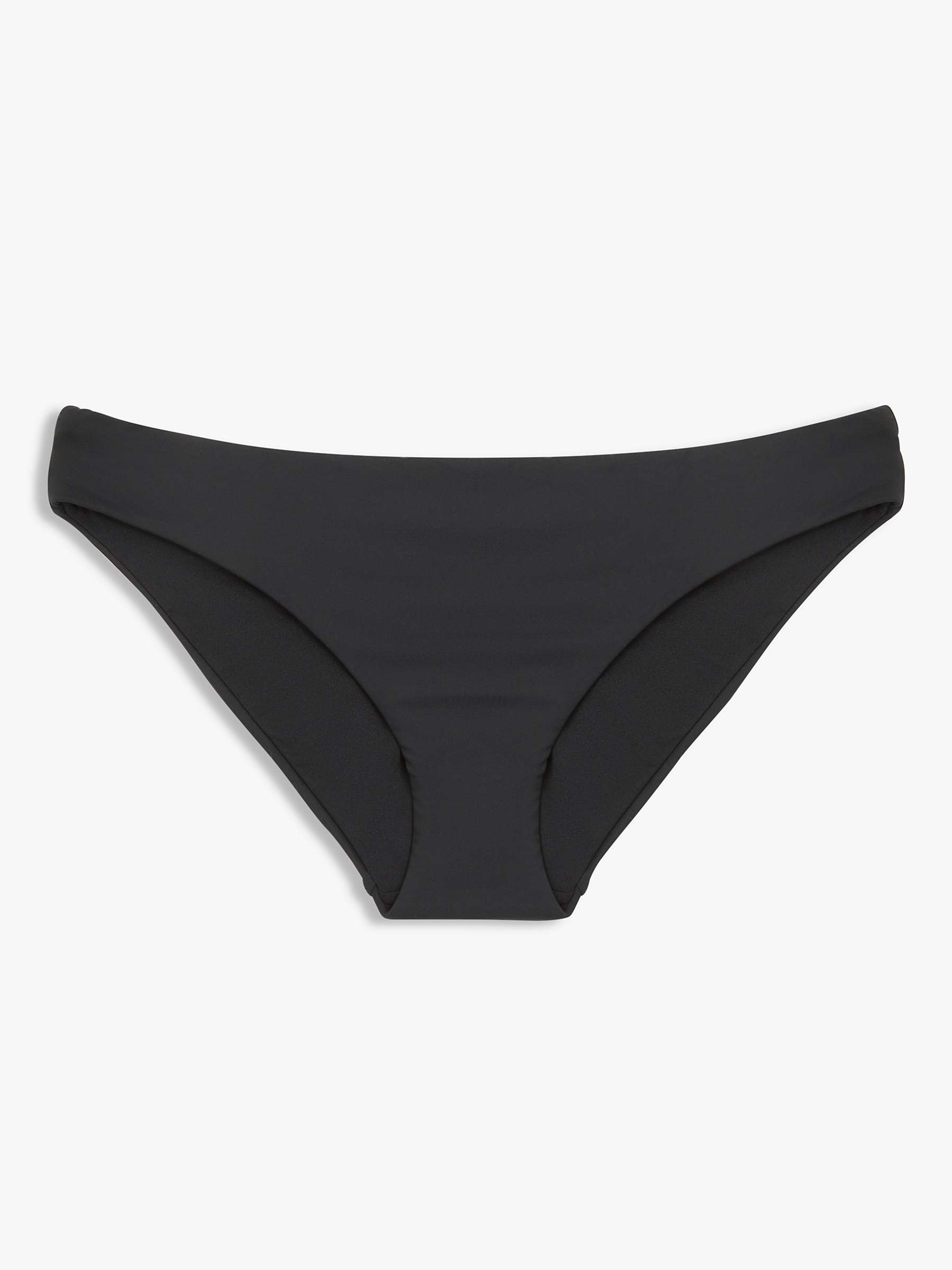 Buy Seafolly Plain Hipster Bikini Bottoms, Black Online at johnlewis.com