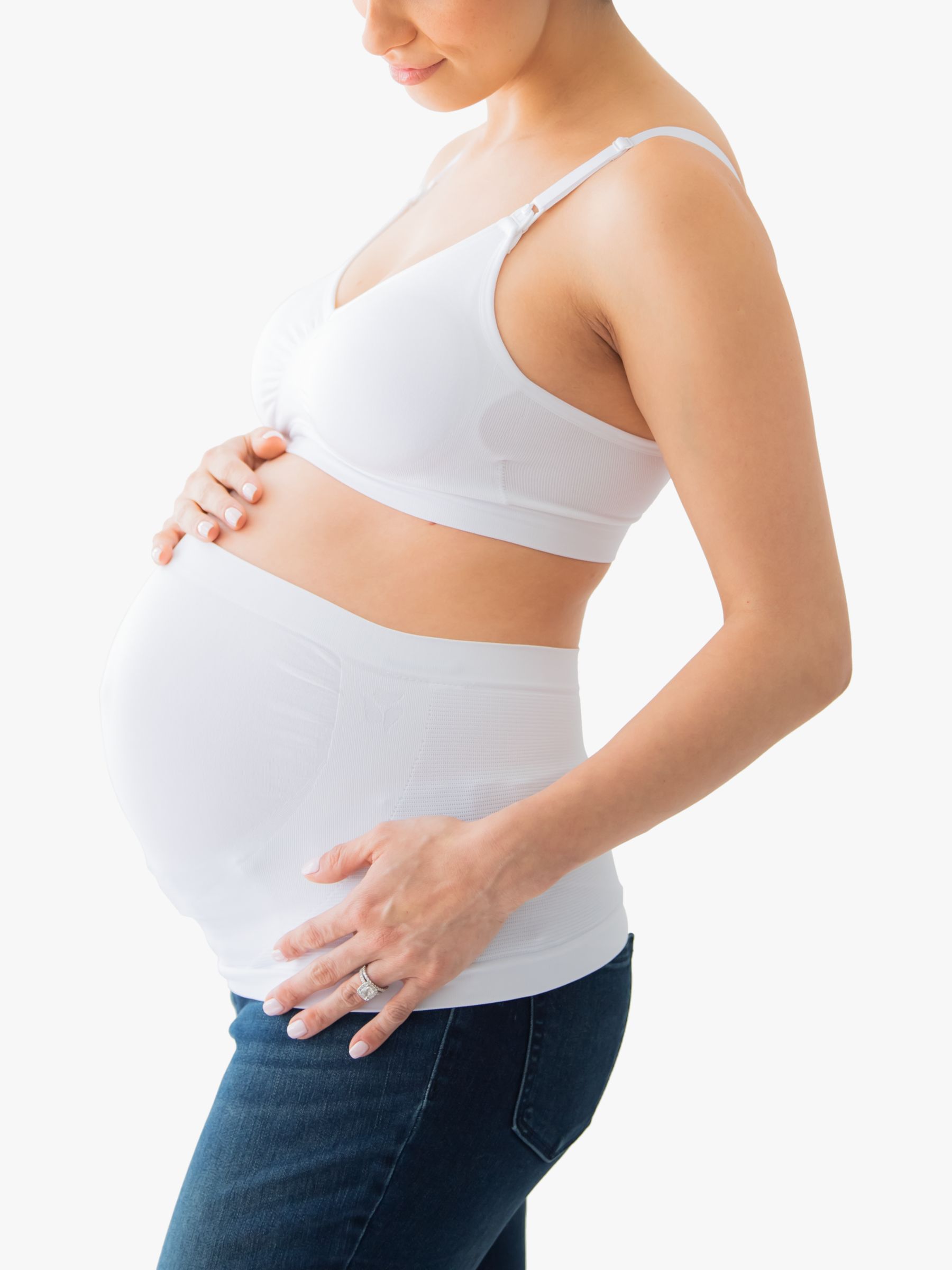 Medela Maternity & Postpartum Belly Support Band, White at John Lewis &  Partners