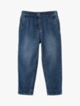 Crew Clothing Kids' Blouson Jeans, Denim Blue