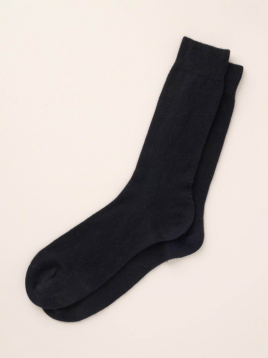 Truly Cashmere Ankle Socks, Midnight