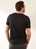 Truly V-Neck Tee, Black