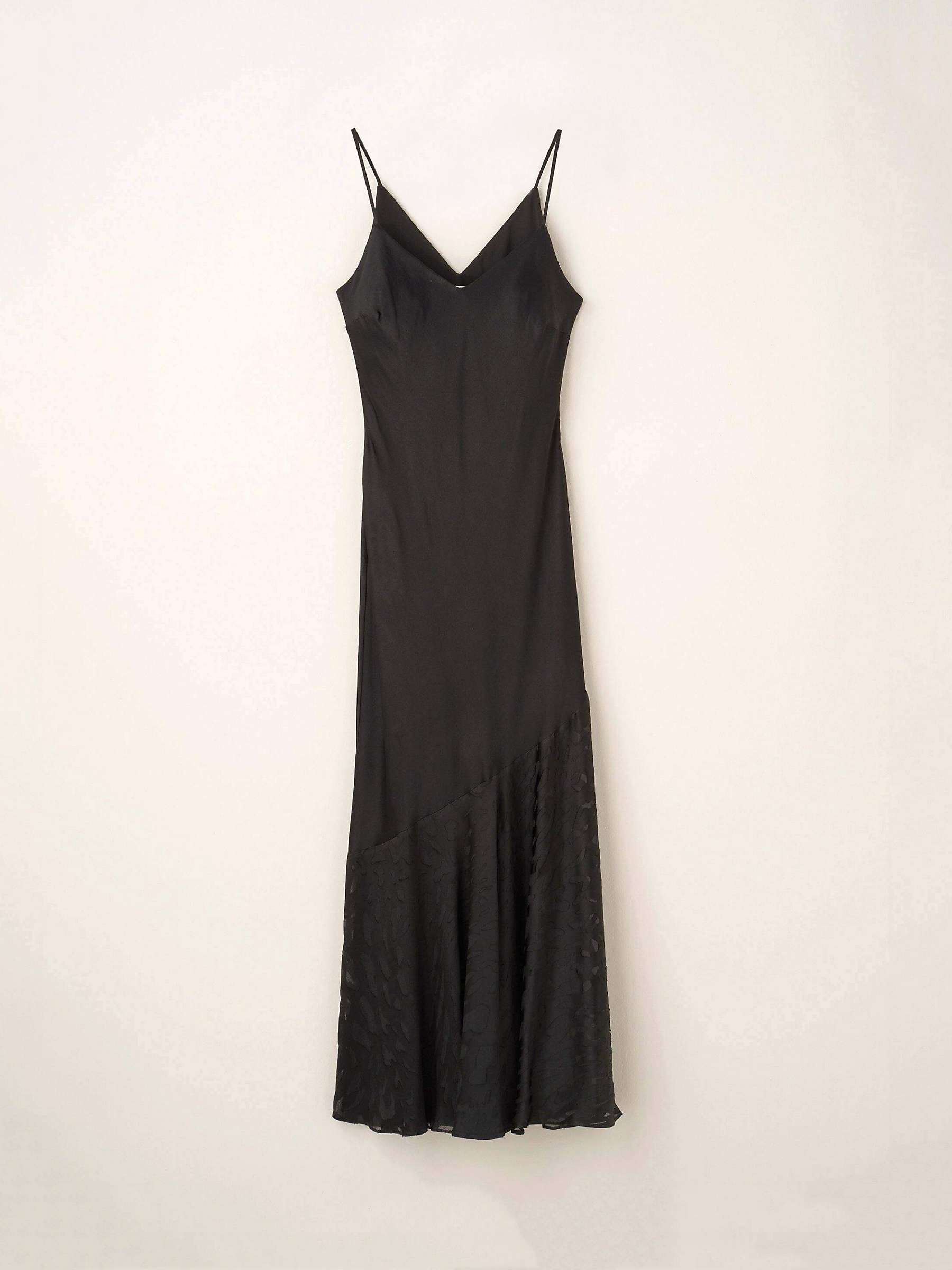 Buy Truly Burnout Slip Maxi Dress, Black Online at johnlewis.com