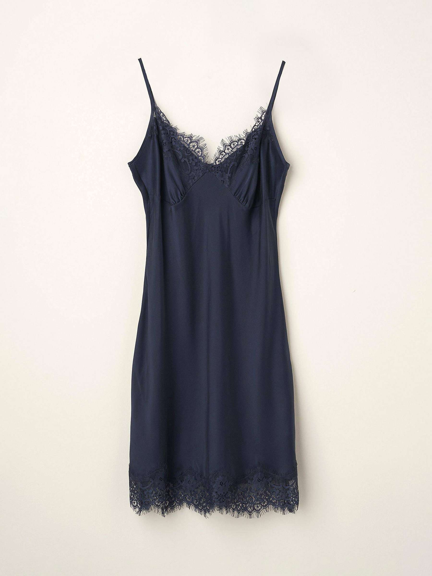 Buy Truly Lace Trim Silk Chemise Online at johnlewis.com