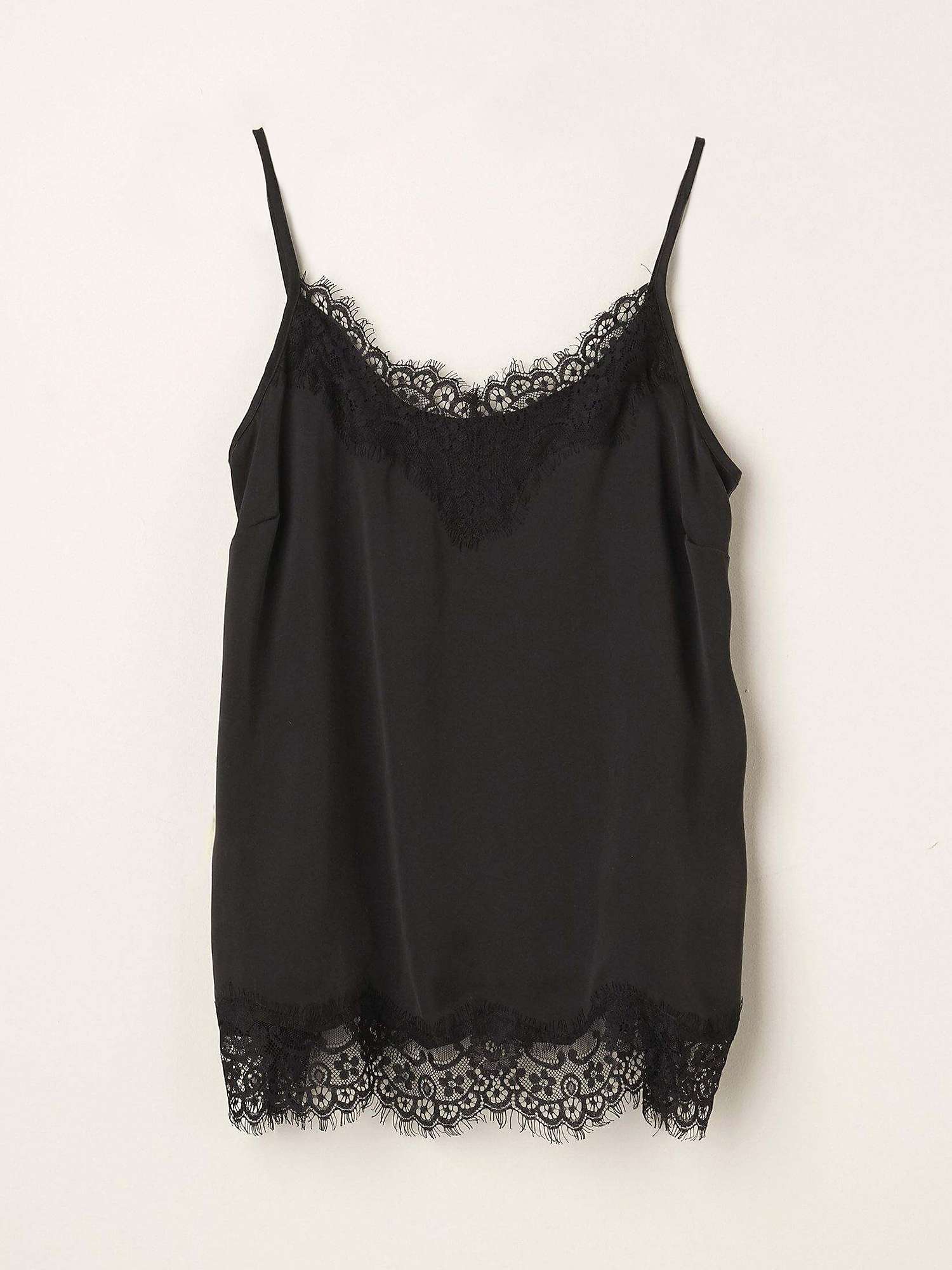 Buy Truly Lace Trim Silk Camisole Online at johnlewis.com