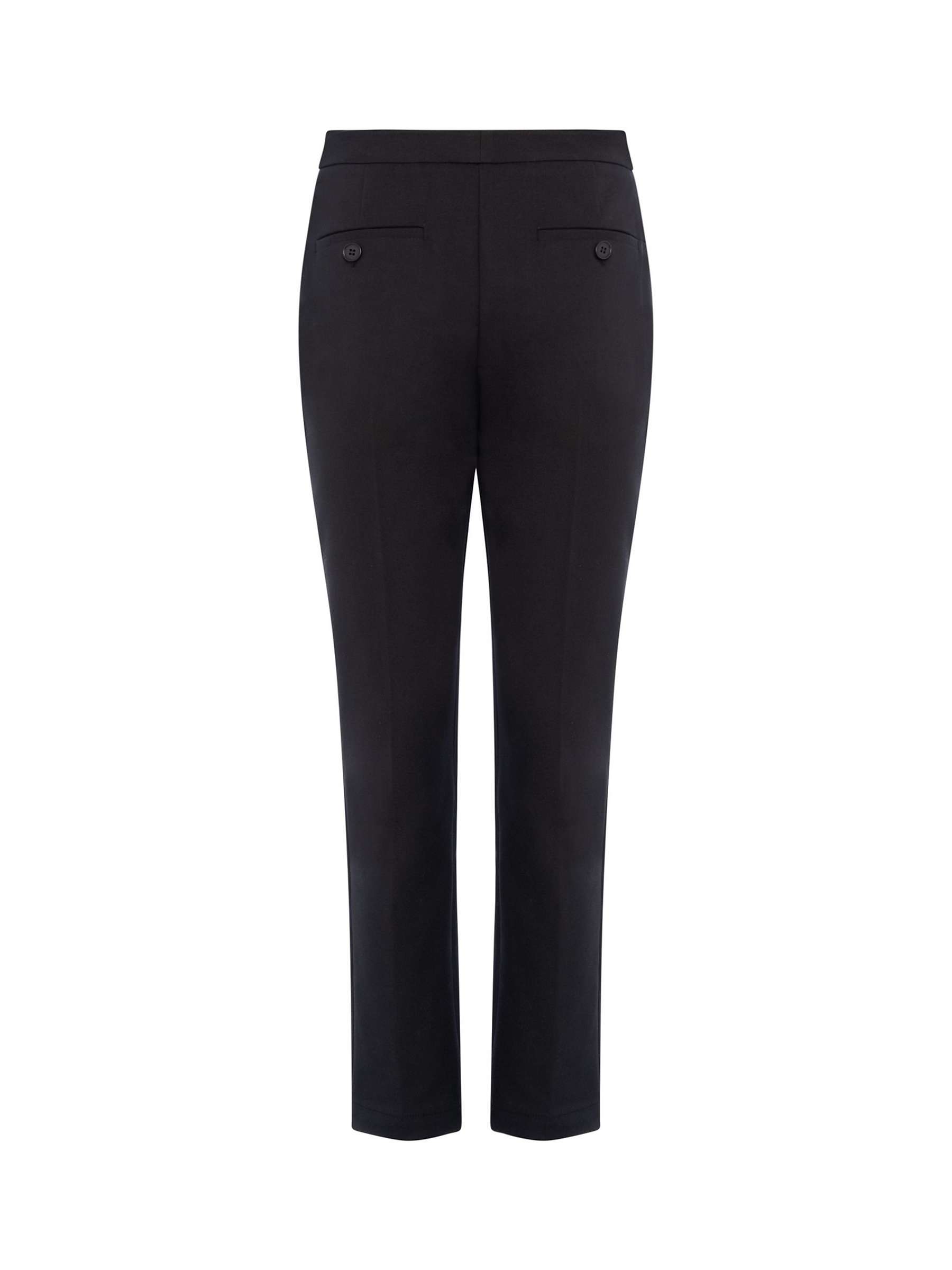 Buy French Connection Fino Glass Stretch Slim Trousers, Black Online at johnlewis.com