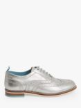 White Stuff Thistle Leather Brogues, Silver