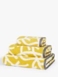 Mini Moderns A Forest Towels, Mustard
