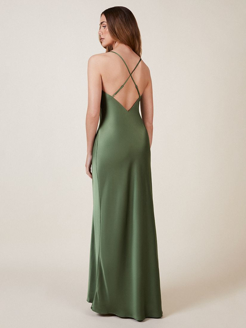 Buy Rewritten Brooklyn Satin Slip Maxi Dress Online at johnlewis.com