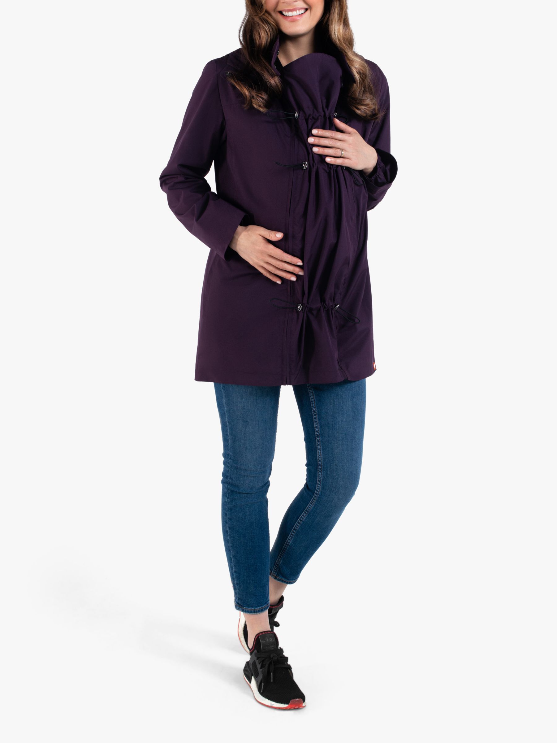 Buy Wombat & Co Numbat Go Baby Wearing Packable Maternity Coat Online at johnlewis.com