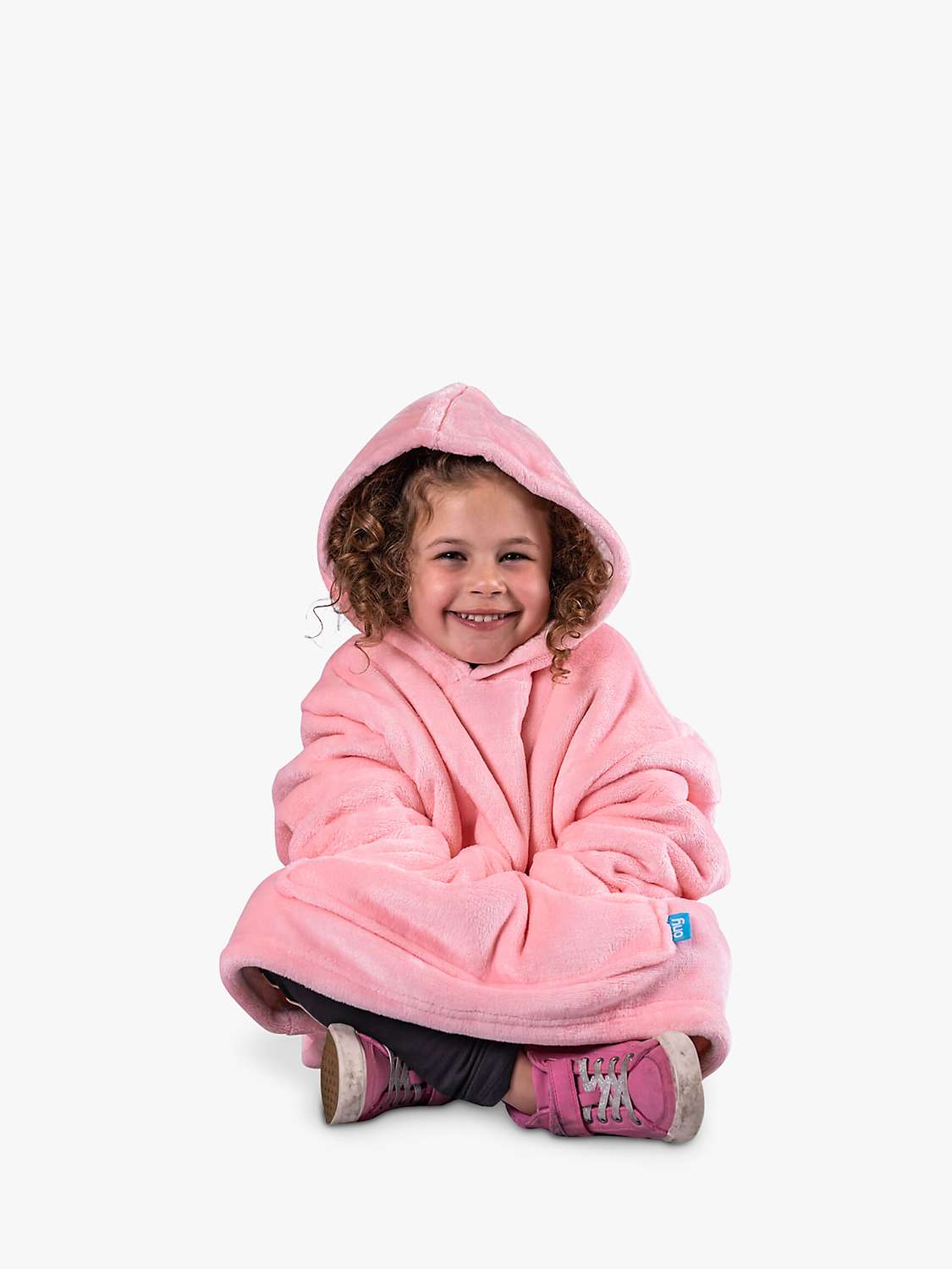 Buy Ony Kids' Sherpa Fleece Small Hooded Blanket Online at johnlewis.com
