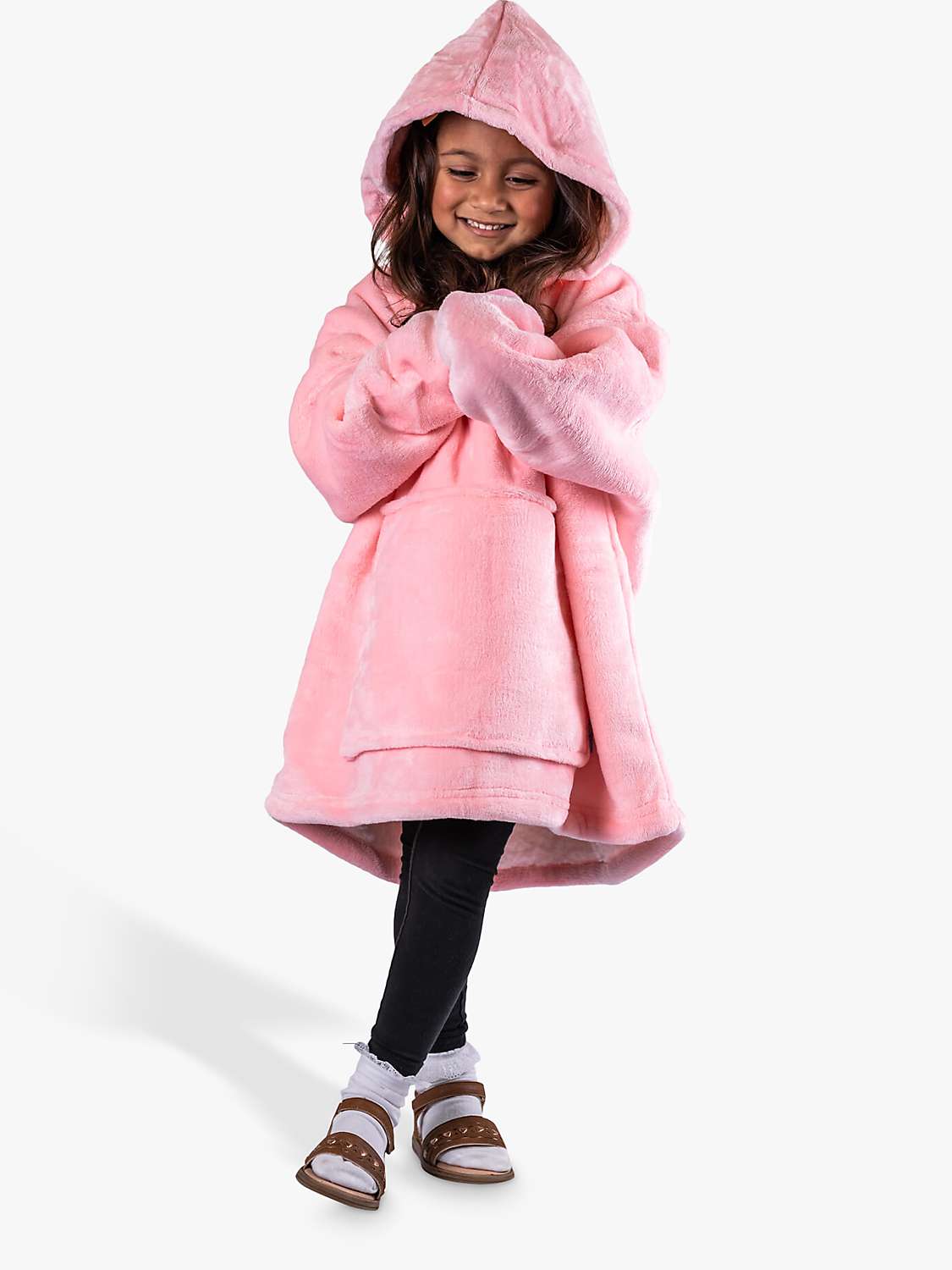 Buy Ony Kids' Sherpa Fleece Small Hooded Blanket Online at johnlewis.com