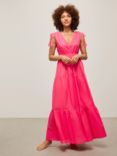 AND/OR Sydney Plain Maxi Dress, Pink