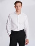 Moss 1851 Twill Tailored Fit Shirt, White