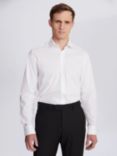 Moss 1851 Tailored Fit Stretch Shirt, White