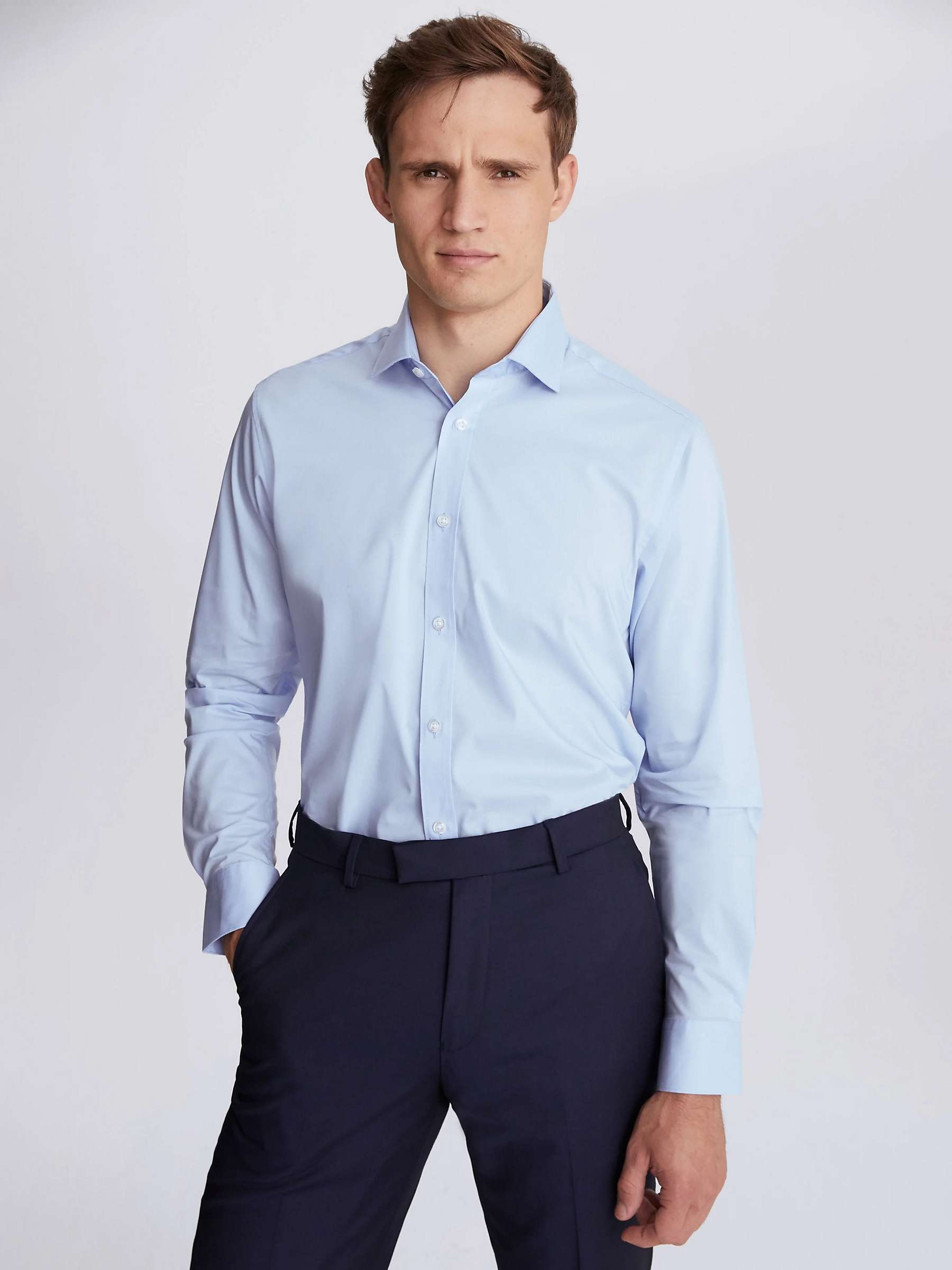 Buy Moss Tailored Stretch Shirt Online at johnlewis.com