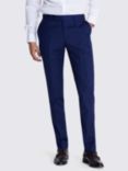 Moss 1851 Tailored Fit Twill Suit Trousers, Navy
