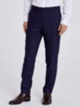 Moss Tailored Check Suit Trousers