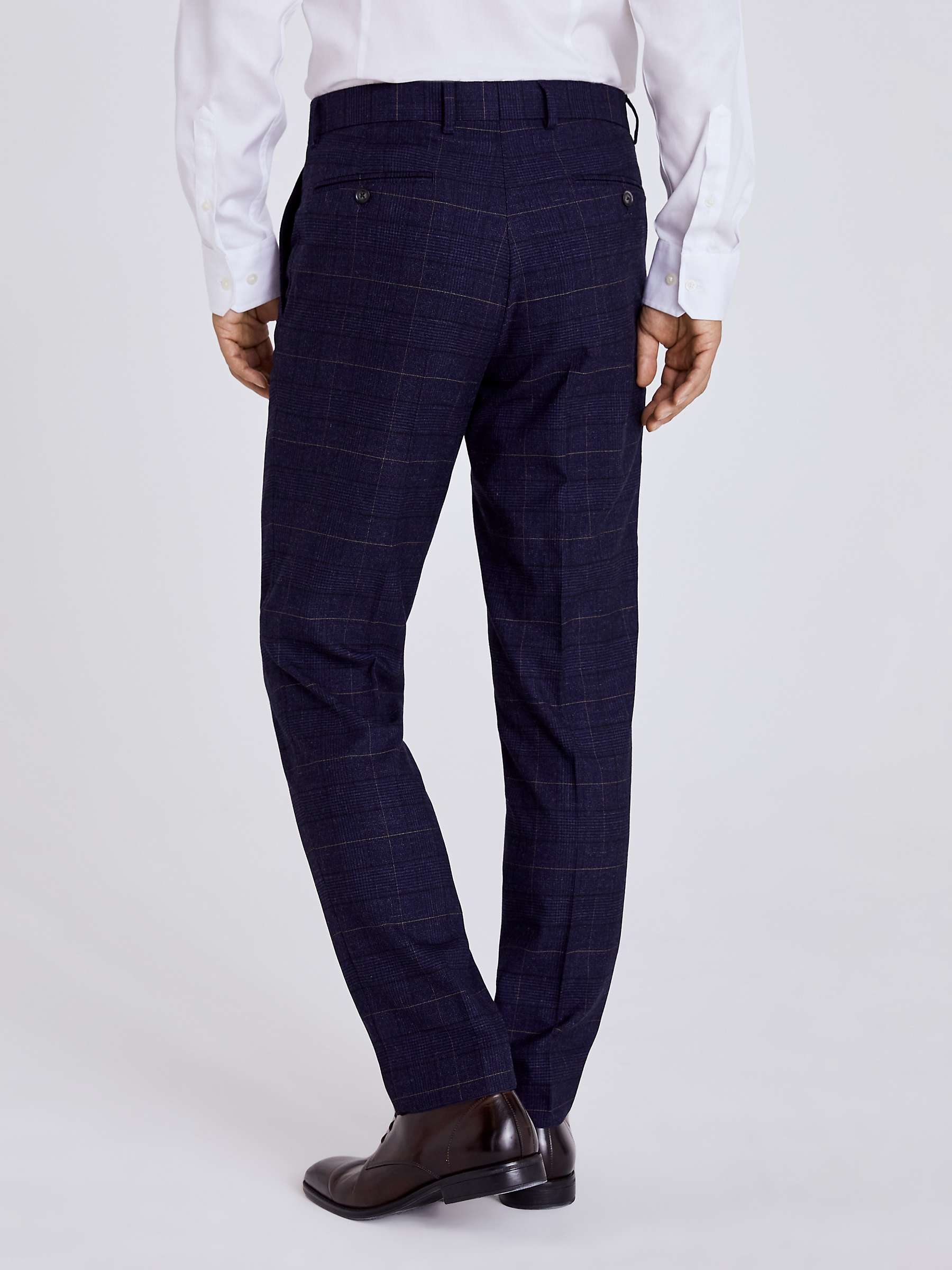 Buy Moss Tailored Check Suit Trousers Online at johnlewis.com
