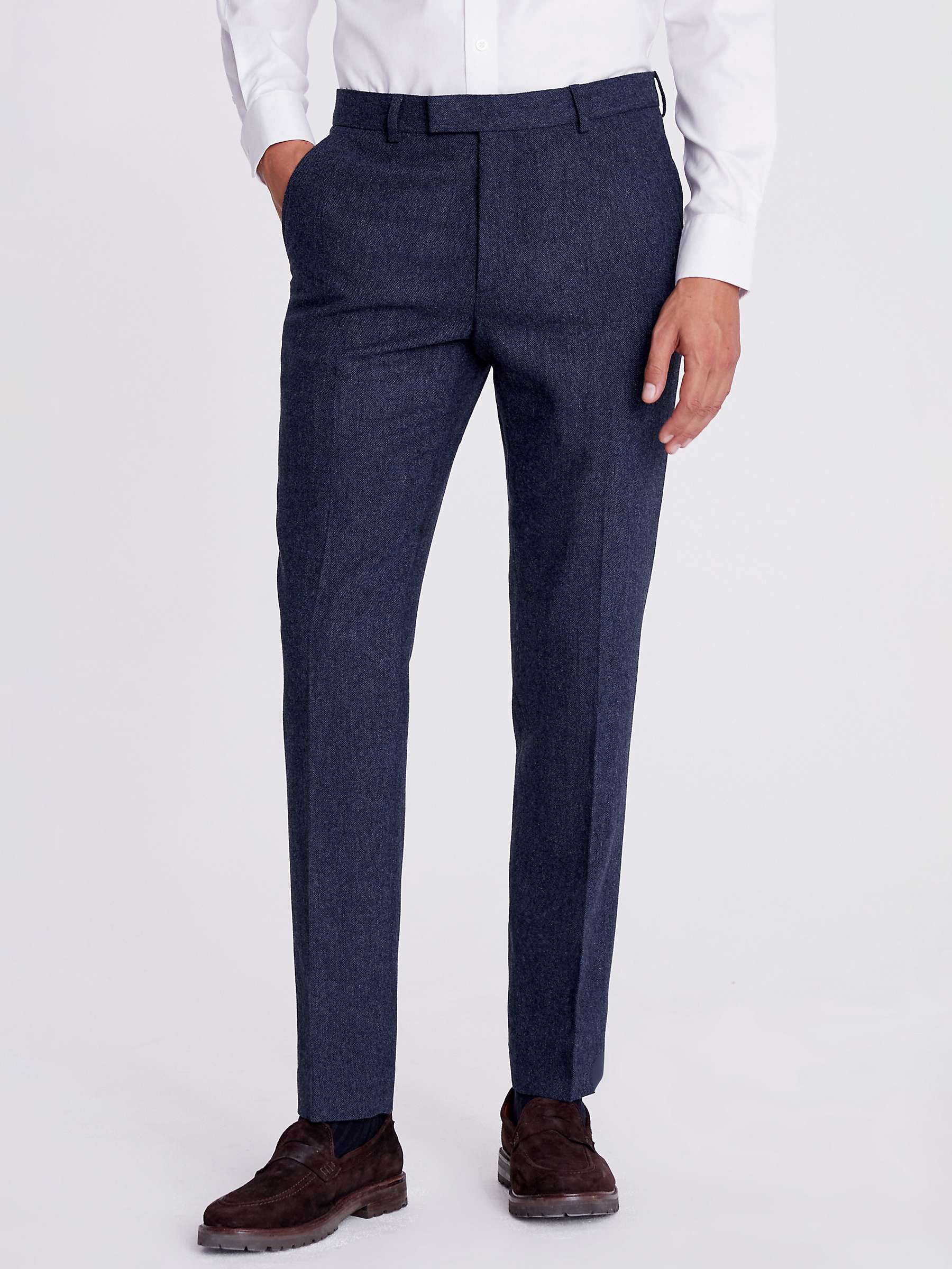 Buy Moss Slim Donegal Suit Trousers Online at johnlewis.com