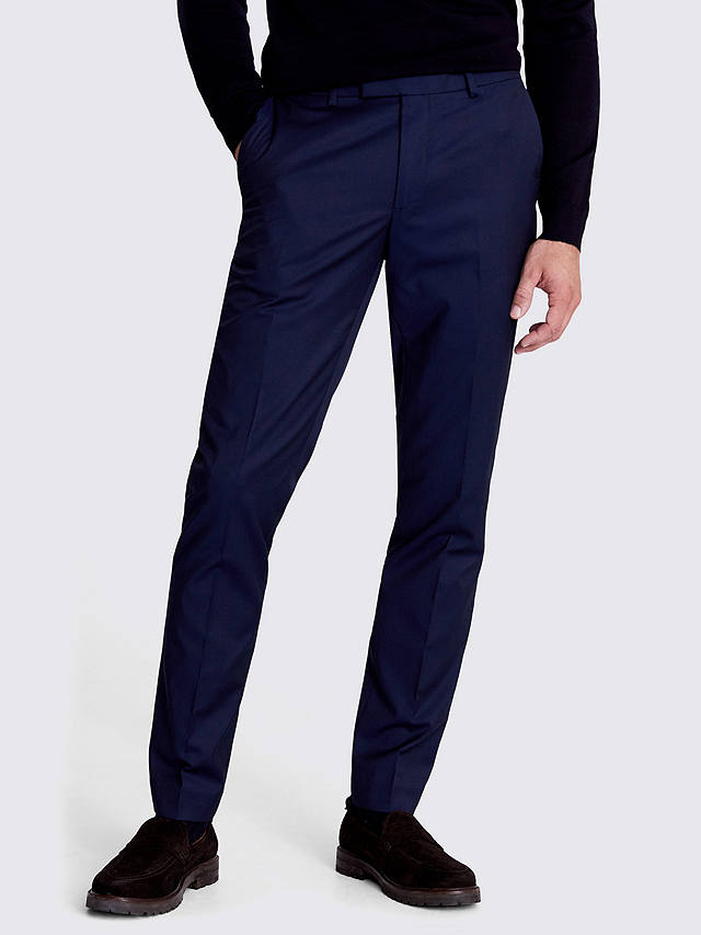 Moss Slim Fit Ink Stretch Trouser, Ink