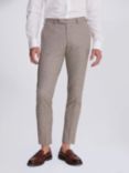 Moss London Slim Fit Suit Trousers, Neutral