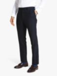 Moss London Slim Fit Check Suit Trousers